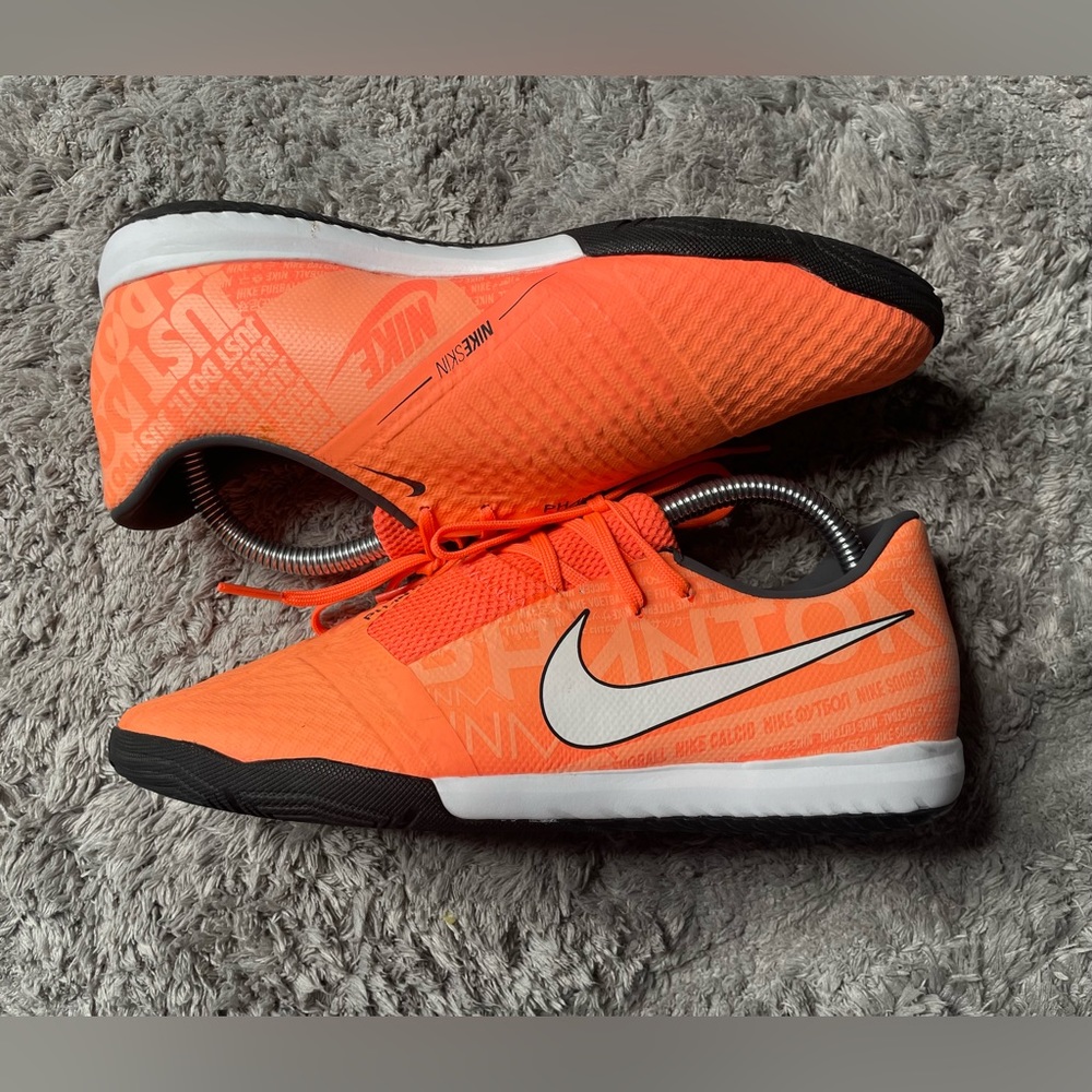 🟧NIKE Men's PHANTOM VENOM ACADEMY TF BRIGHT MANGO/WHITE AO0571-810 SIZE 7